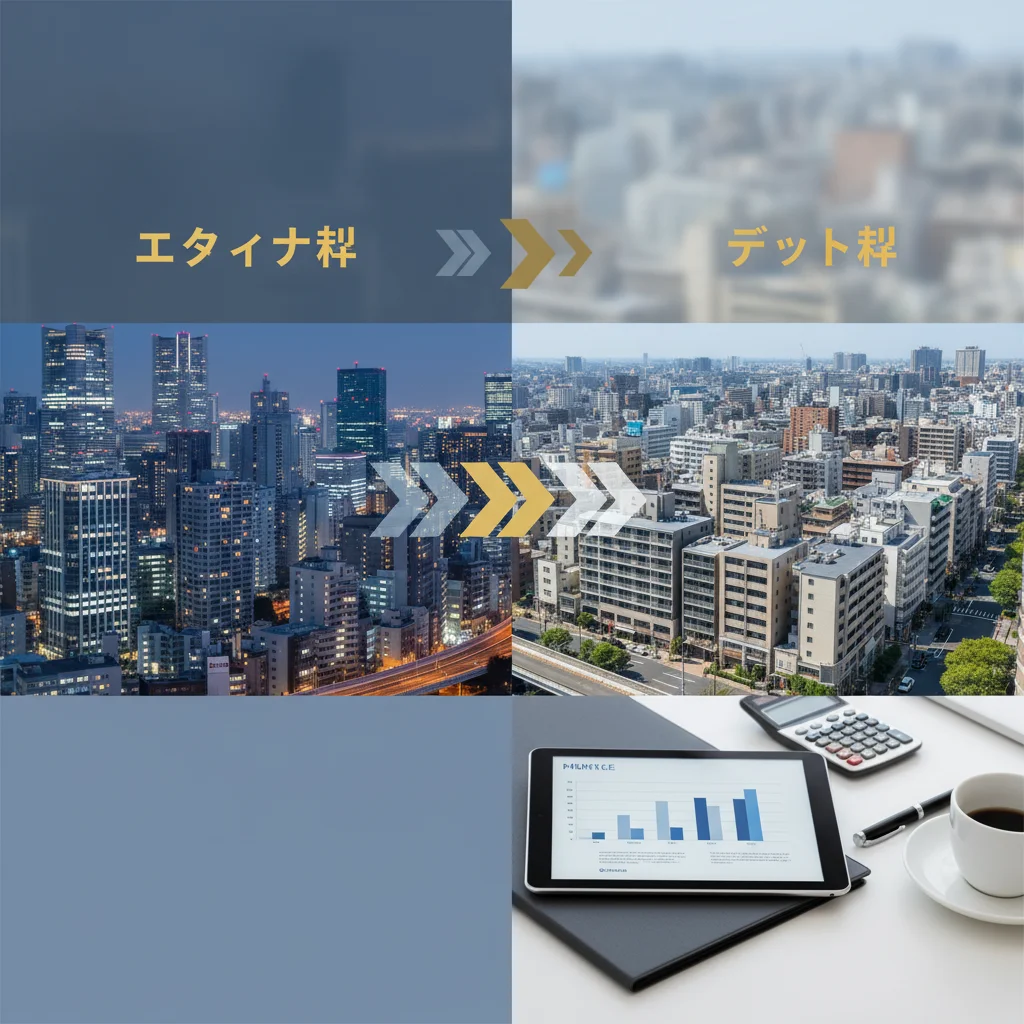 エクイティ型 vs デット型｜比較表