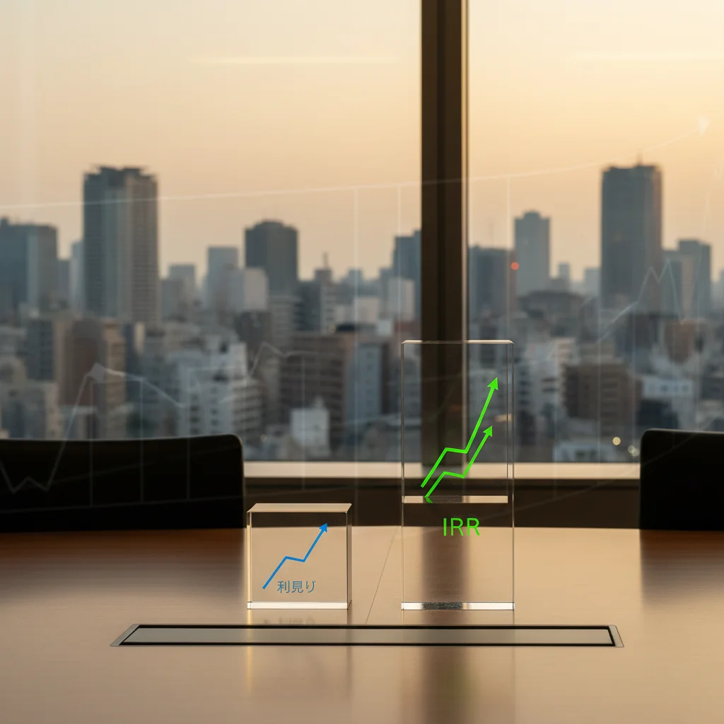利回りとIRRの違い