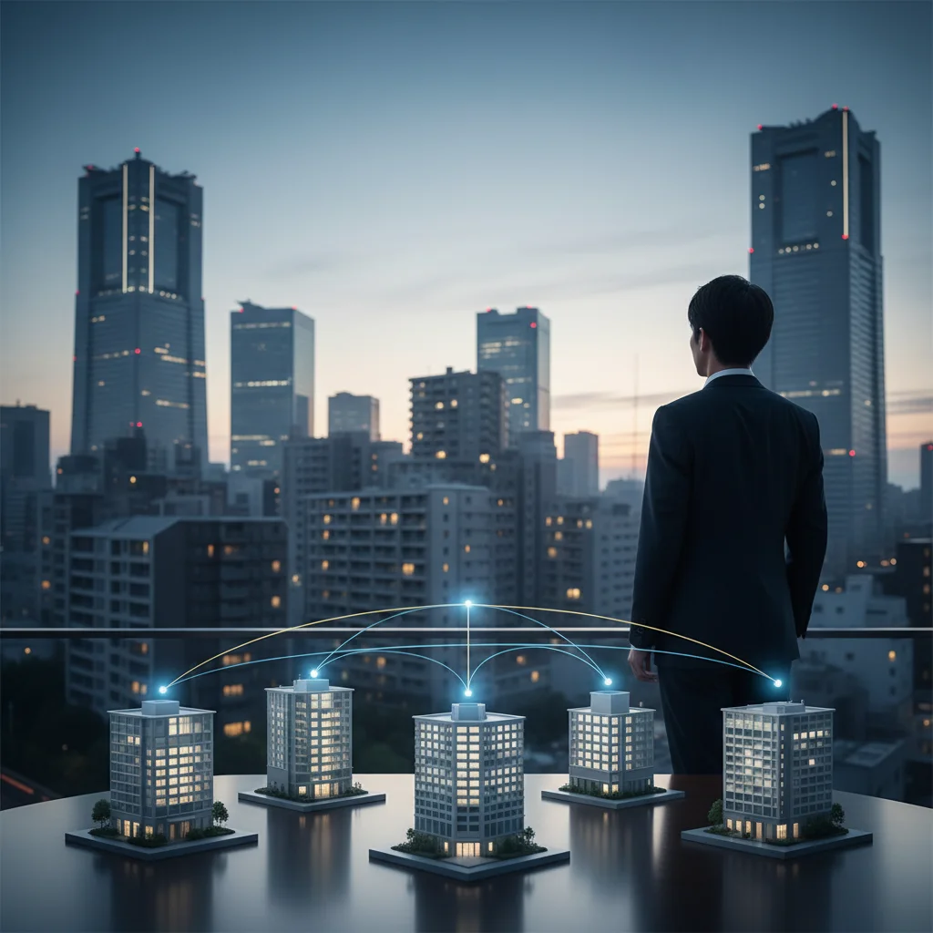 事例1：大手5社に均等分散した会社員の実績