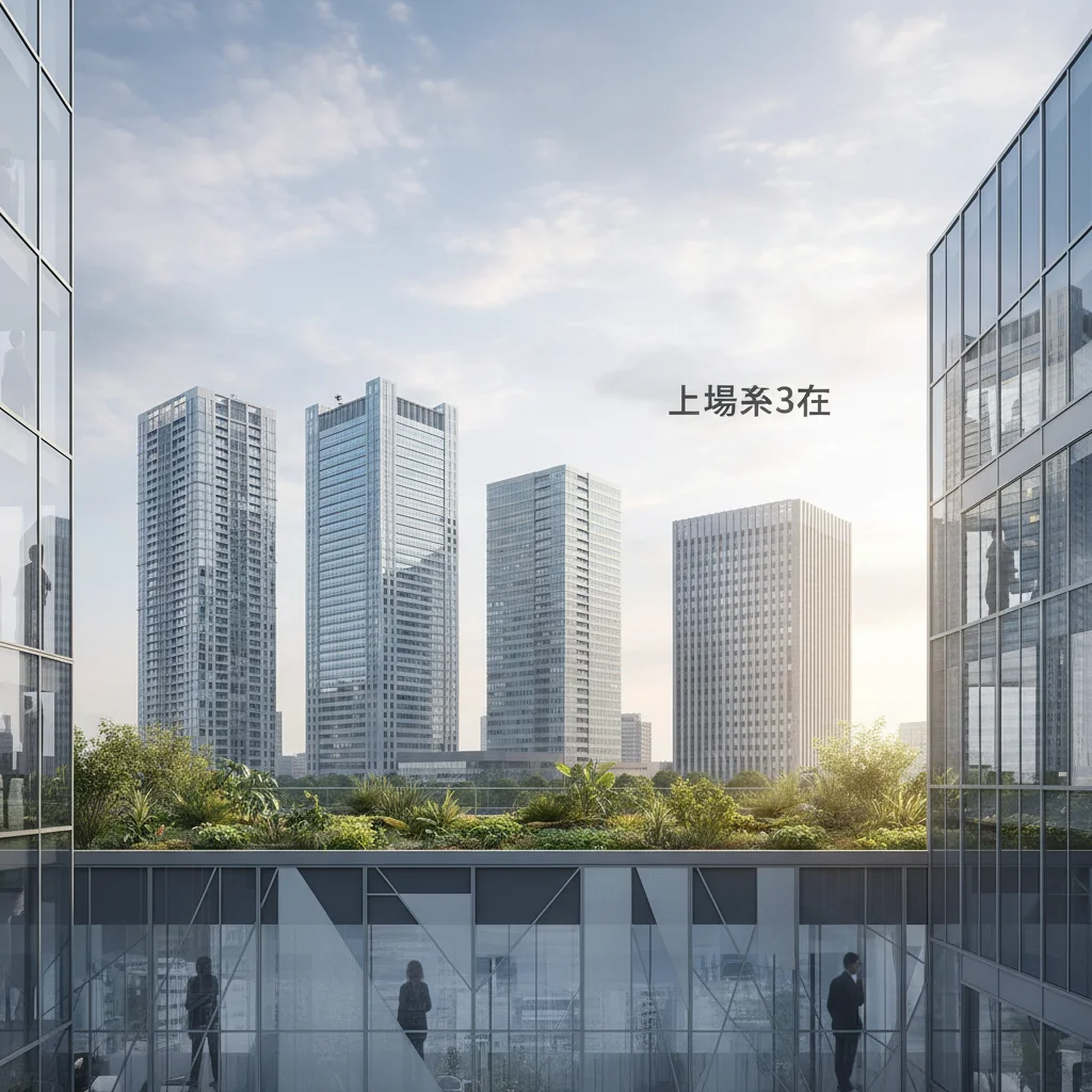 事例2：上場系3社+中堅2社でリスクバランスを調整