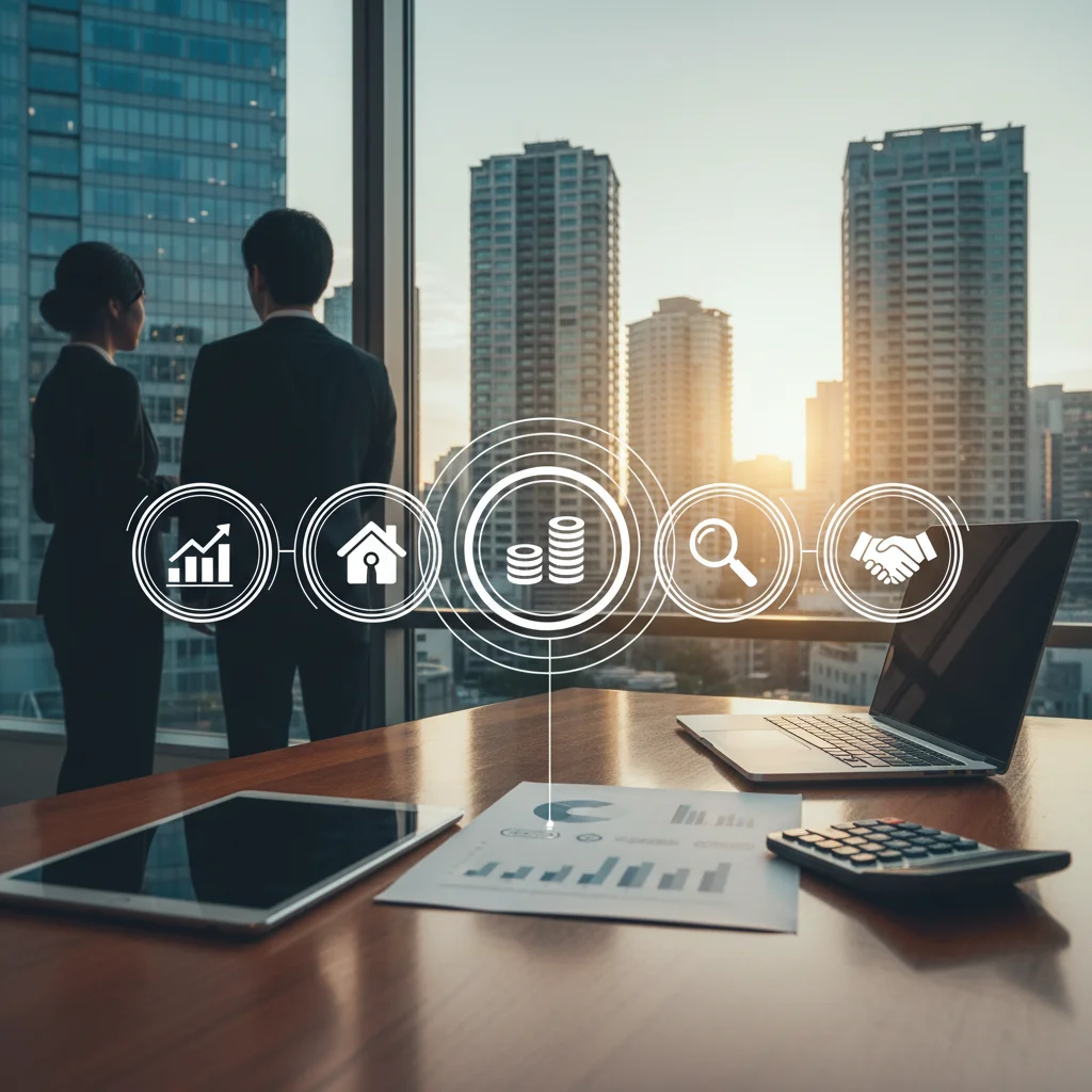 不動産クラファンを選ぶ5つのポイントのイメージ図